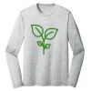 Sublimatable PosiCharge Long Sleeve Electric Heather Tee Thumbnail