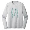 Sublimatable PosiCharge Long Sleeve Electric Heather Tee Thumbnail