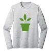 Sublimatable PosiCharge Long Sleeve Electric Heather Tee Thumbnail
