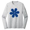 Sublimatable PosiCharge Long Sleeve Electric Heather Tee Thumbnail