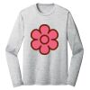 Sublimatable PosiCharge Long Sleeve Electric Heather Tee Thumbnail