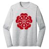 Sublimatable PosiCharge Long Sleeve Electric Heather Tee Thumbnail