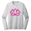 Sublimatable PosiCharge Long Sleeve Electric Heather Tee Thumbnail