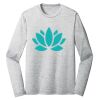 Sublimatable PosiCharge Long Sleeve Electric Heather Tee Thumbnail