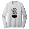 Sublimatable PosiCharge Long Sleeve Electric Heather Tee Thumbnail