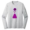 Sublimatable PosiCharge Long Sleeve Electric Heather Tee Thumbnail