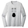 Sublimatable PosiCharge Long Sleeve Electric Heather Tee Thumbnail