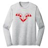 Sublimatable PosiCharge Long Sleeve Electric Heather Tee Thumbnail