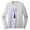 Sublimatable PosiCharge Long Sleeve Electric Heather Tee Thumbnail