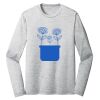 Sublimatable PosiCharge Long Sleeve Electric Heather Tee Thumbnail