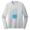 Sublimatable PosiCharge Long Sleeve Electric Heather Tee Thumbnail