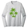 Sublimatable PosiCharge Long Sleeve Electric Heather Tee Thumbnail