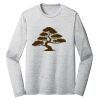 Sublimatable PosiCharge Long Sleeve Electric Heather Tee Thumbnail