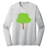 Sublimatable PosiCharge Long Sleeve Electric Heather Tee Thumbnail