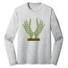 Sublimatable PosiCharge Long Sleeve Electric Heather Tee Thumbnail