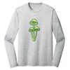 Sublimatable PosiCharge Long Sleeve Electric Heather Tee Thumbnail