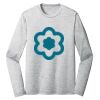 Sublimatable PosiCharge Long Sleeve Electric Heather Tee Thumbnail
