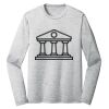 Sublimatable PosiCharge Long Sleeve Electric Heather Tee Thumbnail