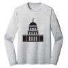Sublimatable PosiCharge Long Sleeve Electric Heather Tee Thumbnail