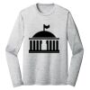 Sublimatable PosiCharge Long Sleeve Electric Heather Tee Thumbnail