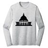 Sublimatable PosiCharge Long Sleeve Electric Heather Tee Thumbnail