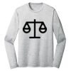 Sublimatable PosiCharge Long Sleeve Electric Heather Tee Thumbnail