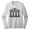 Sublimatable PosiCharge Long Sleeve Electric Heather Tee Thumbnail