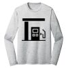 Sublimatable PosiCharge Long Sleeve Electric Heather Tee Thumbnail