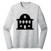 Sublimatable PosiCharge Long Sleeve Electric Heather Tee Thumbnail