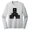 Sublimatable PosiCharge Long Sleeve Electric Heather Tee Thumbnail