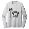 Sublimatable PosiCharge Long Sleeve Electric Heather Tee Thumbnail