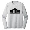 Sublimatable PosiCharge Long Sleeve Electric Heather Tee Thumbnail