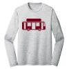 Sublimatable PosiCharge Long Sleeve Electric Heather Tee Thumbnail