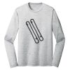 Sublimatable PosiCharge Long Sleeve Electric Heather Tee Thumbnail